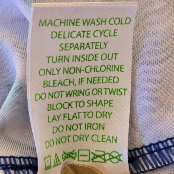 Lilly Pulitzer Women's High Rise Luxletic Perilla Athletic Skort Abaco Blue XL - Picture 10 of 12